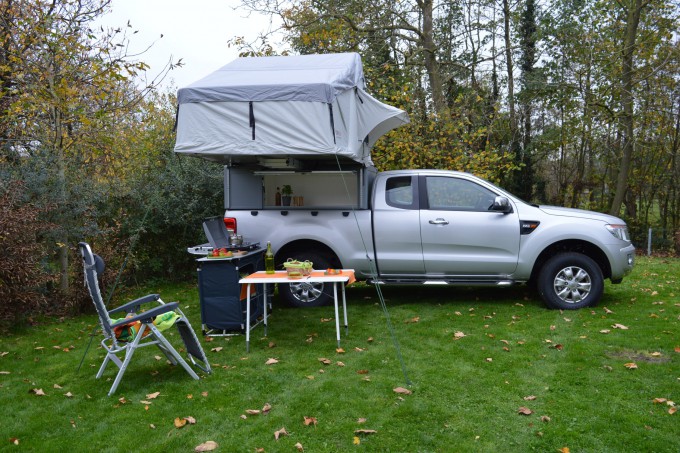 Ford ranger met Tent Unit