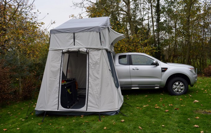 Ford ranger met Tent Unit